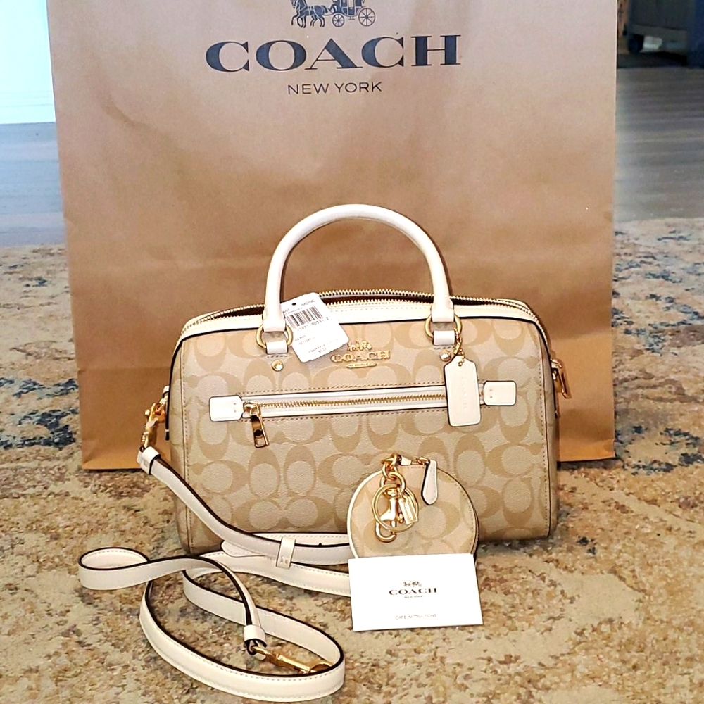 NWT Authentic Coach Tote Crossbody